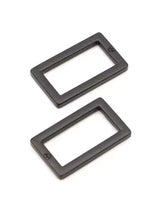 ByAnnie™ 1" Metal Rectangle Rings- 3 Finishes (Set of 2)