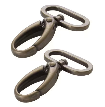ByAnnie™ 1" Metal Swivel Snap Hooks - 3 Finishes (Set of 2)