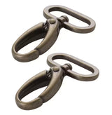 ByAnnie™ 1" Metal Swivel Snap Hooks - 3 Finishes (Set of 2)