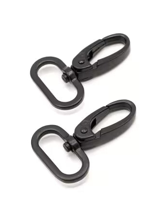 ByAnnie™ 1" Metal Swivel Snap Hooks - 3 Finishes (Set of 2)