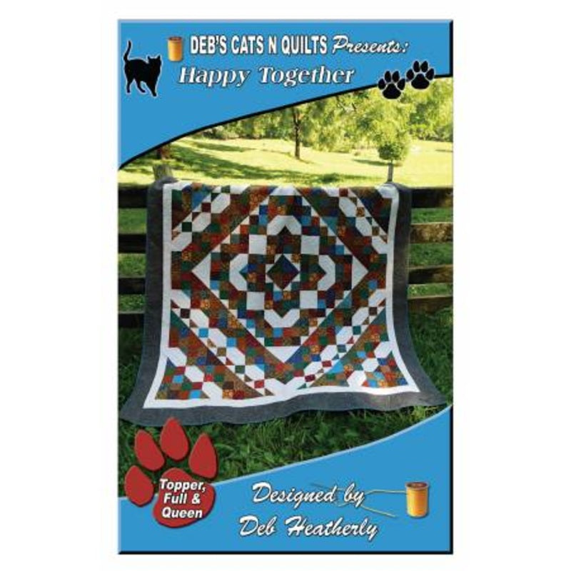 Happy Together Quilt Pattern by Deb Heatherly