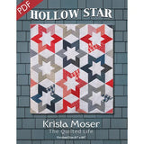 Hollow Star Quilt Pattern by Krista Moser of The Quilted Life 10008