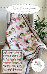 Tiny House Craze Quilt Pattern by Jill Finley of Jillily Studio