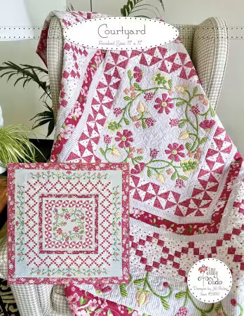Courtyard Quilt Pattern by Jill Finley of Jillily Studio