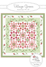 Village Green Quilt Pattern by Jill Finley of Jillily Studio
