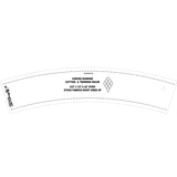 Quiltworx Curved Diamond Cutting and Trimming Ruler JNQ00263BRL by Judy Niemeyer