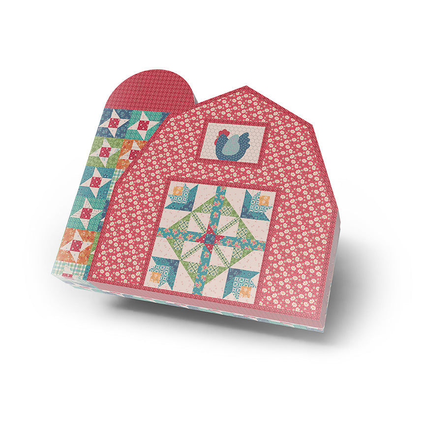 The Hen House Quilt Kit by Lori Holt Featuring Farmer's Daughter Fabrics
