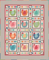 The Hen House Quilt Kit by Lori Holt Featuring Farmer's Daughter Fabrics