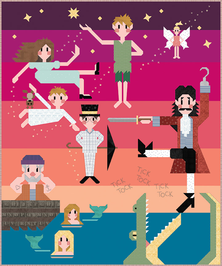 Second Star to the Right Boxed Quilt Kit SKUs KT-48999-DAWN and KT-49000-DUSK