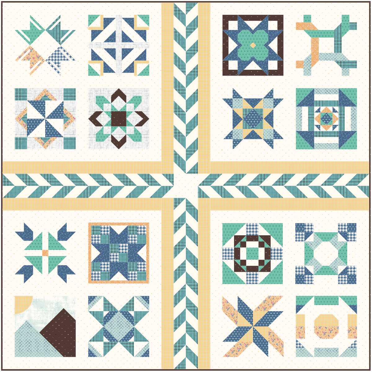 2026 Riley Blake Designs Block Challenge Quilt Kit