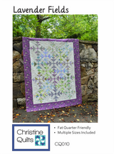 Lavender Fields Quilt Pattern by Christine Quilts