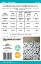 Same Sky Quilt Pattern by Modernly Morgan