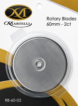 Martelli Rotary Blade Replalcements 60mm, 2 per package