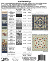 Morris Medley Pattern by Marilyn Foreman of Quilt Moments