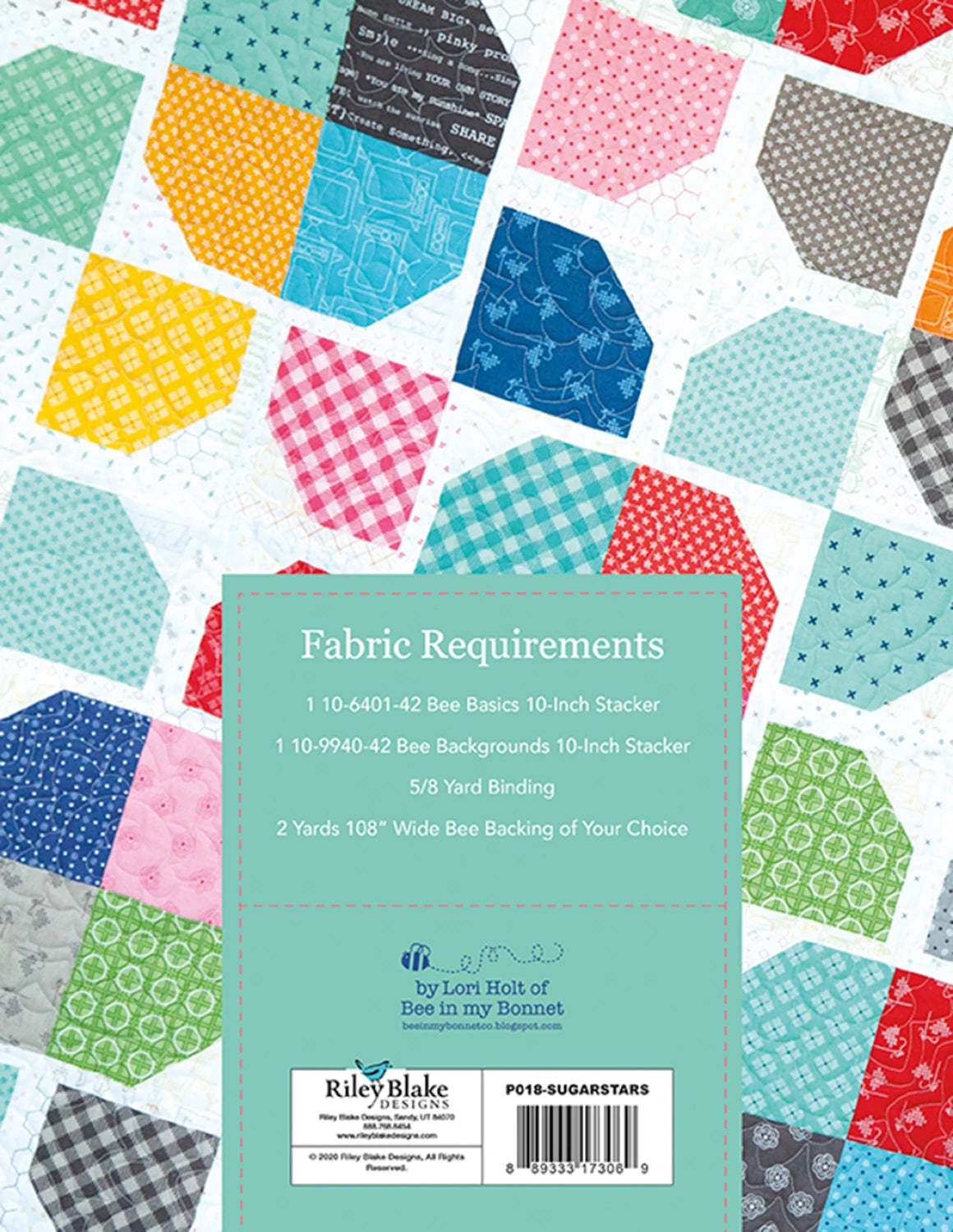 Sugar Stars Quilt Pattern by Lori Holt of Bee in My Bonnet