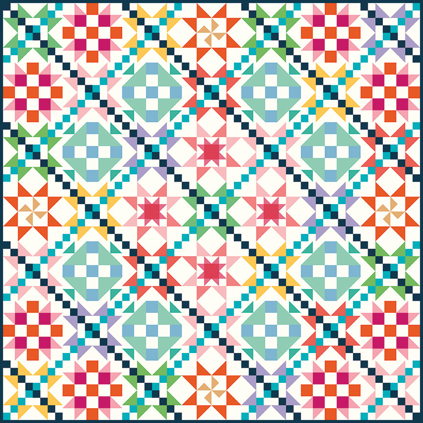 Meet the Makers Quilt Pattern by Bluebird Patterns