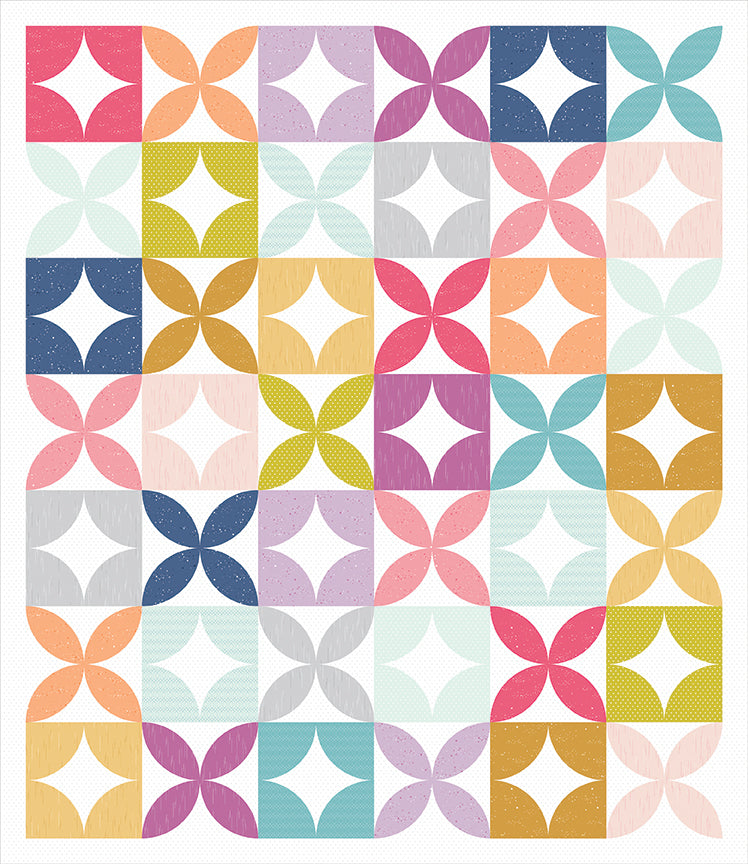 Mod Dreams Quilt Pattern by Fran Gulick for Cotton and Joy