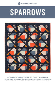 Sparrows Quilt Pattern by Pen + Paper Patterns