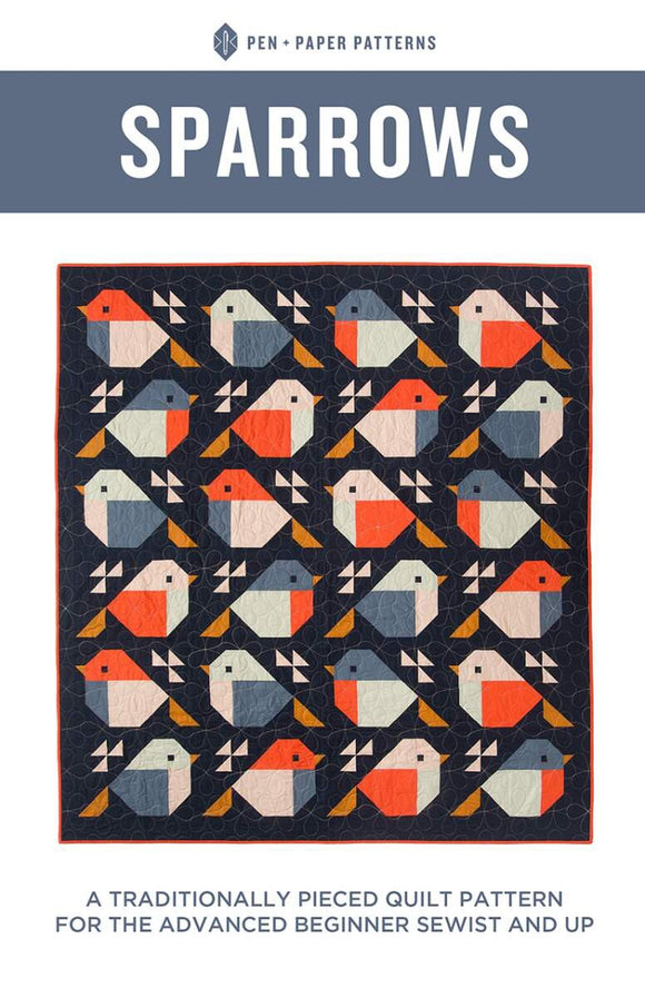 Sparrows Quilt Pattern by Pen + Paper Patterns