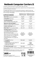 ByAnnie™ Netbook Computer Carriers II  (PBA186-2)