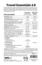 ByAnnie Travel Essentials 2.0 Sewing Pattern (PBA201-2)