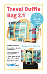 ByAnnie Travel Duffle Bag 2.1 Pattern (PBA203-21)