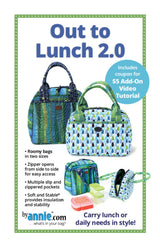 Out to Lunch 2.0 insulated bag pattern PBA231-2 cover sample by ByAnnie