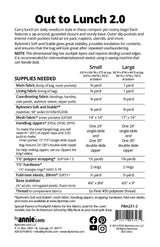 ByAnnie Out To Lunch Sewing Pattern (PBA231-2)