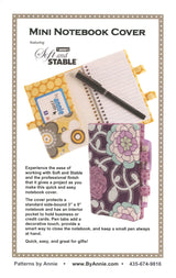 ByAnnie™ Mini Notebook Cover Pattern (PBA238)