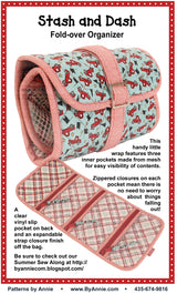 ByAnnie Stash and Dash Fold-over Organizer Sewing Pattern (PBA245)
