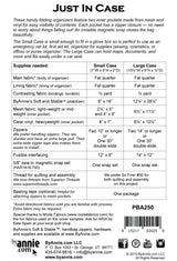 ByAnnie Just in Case Sewing Pattern (PBA250)