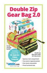 ByAnnie Double Zip Gear Bags 2.0 Pattern (PBA257-2)