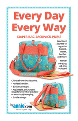 ByAnnie Every Day Every Way PBA258 versatile bag sewing pattern
