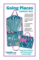 Going Places garment bag pattern PBA259 cover sample by ByAnnie