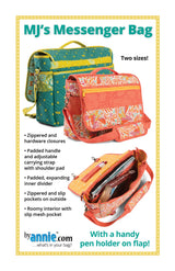 ByAnnie MJ’s Messenger Bag PBA261 sewing pattern