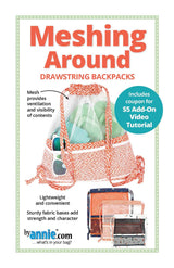 ByAnnie Meshing Around PBA278 drawstring backpack sewing pattern