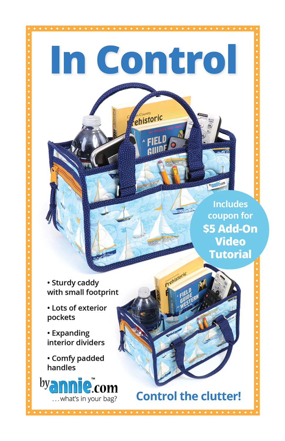 ByAnnie In Control PBA283 caddy organizer sewing pattern