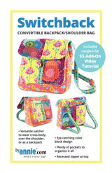 ByAnnie™ Switchback Convertible Backpack/Shoulder Bag Pattern (PBA295)