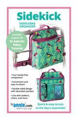 ByAnnie Sidekick PBA300 saddlebag organizer sewing pattern