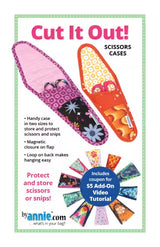 ByAnnie™ Cut It Out! Scissors Case Pattern (PBA308)