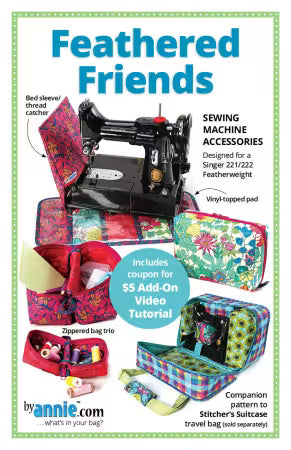 ByAnnie™ Feathered Friends Sewing Machine Accessories Pattern (PBA320)