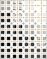 Plaid Plus Quilt Pattern by Allie Perry of Taren Studios