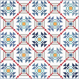 Patriot Dreams Quilt Kit featuring fabrics by Lori Holt