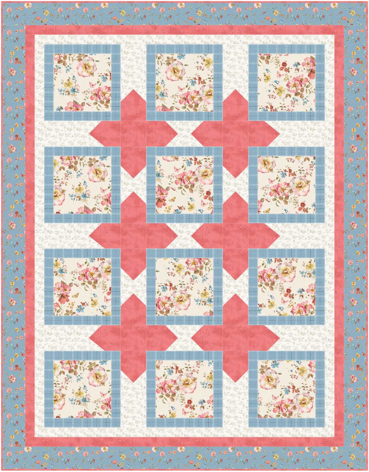 Ponder Quilt Kit featuring Countryside by Lisa Audit in Two Colorways