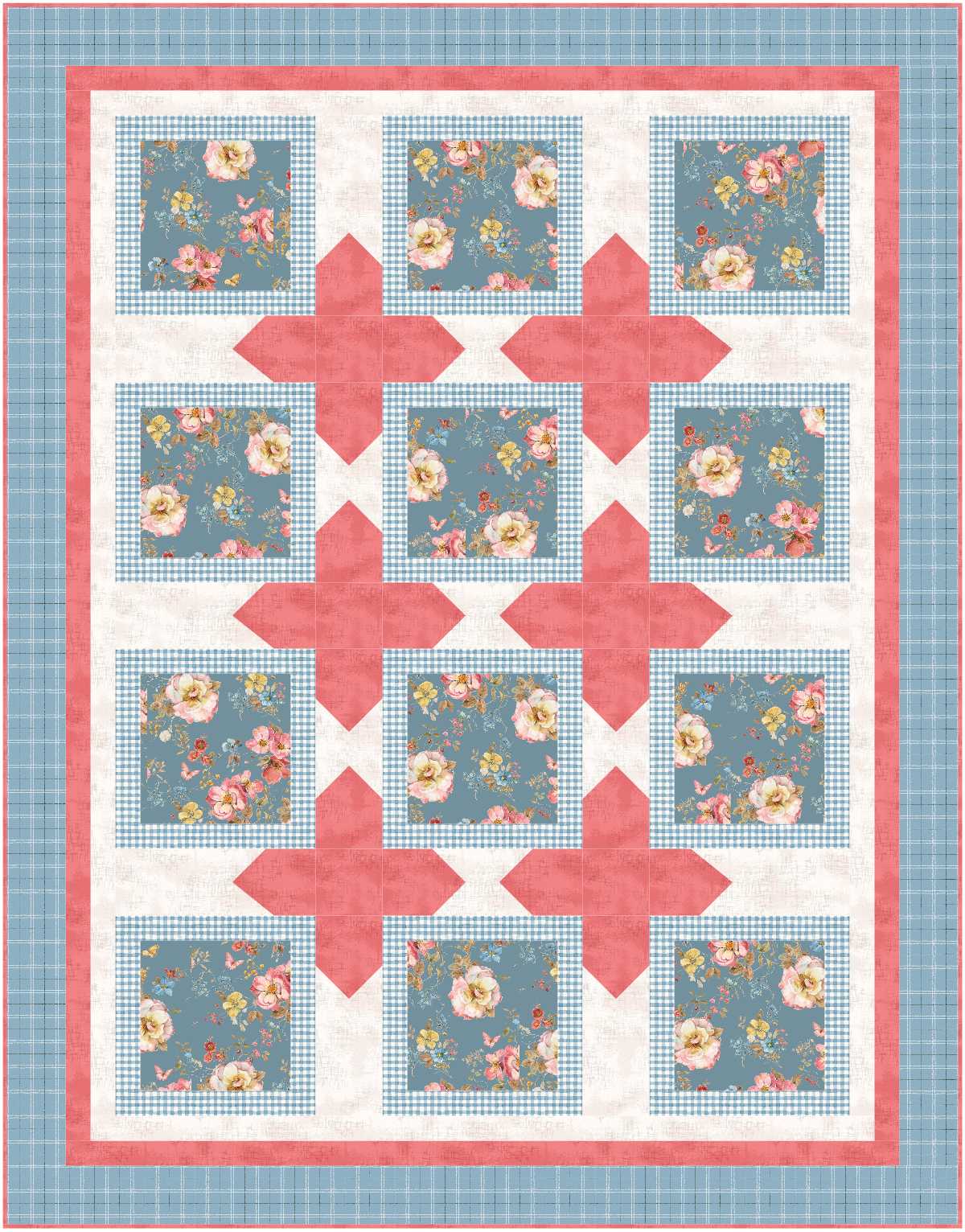 Ponder Quilt Kit featuring Countryside by Lisa Audit in Two Colorways