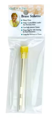 Brass Stilleto by Quilt In A Day