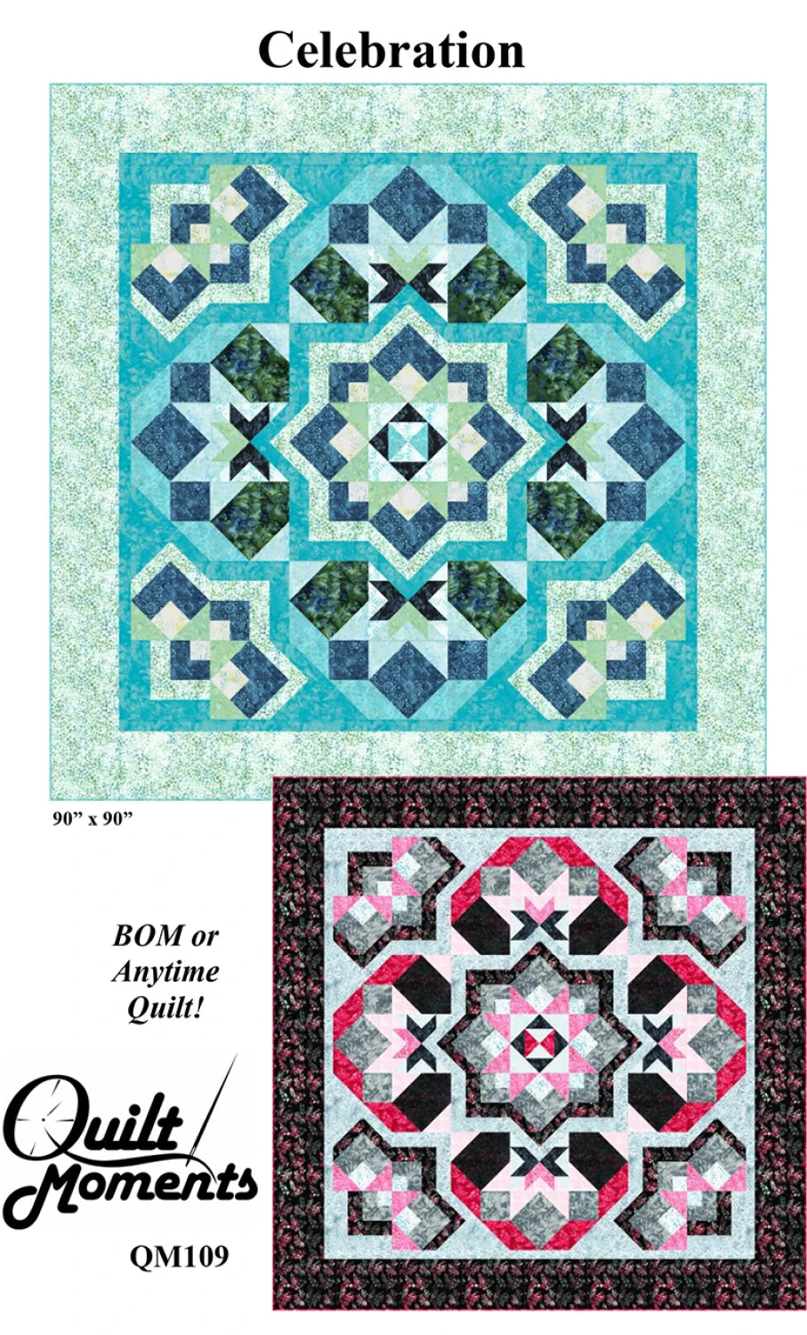 Celebration Pattern by Marilyn Foreman of Quilt Moments