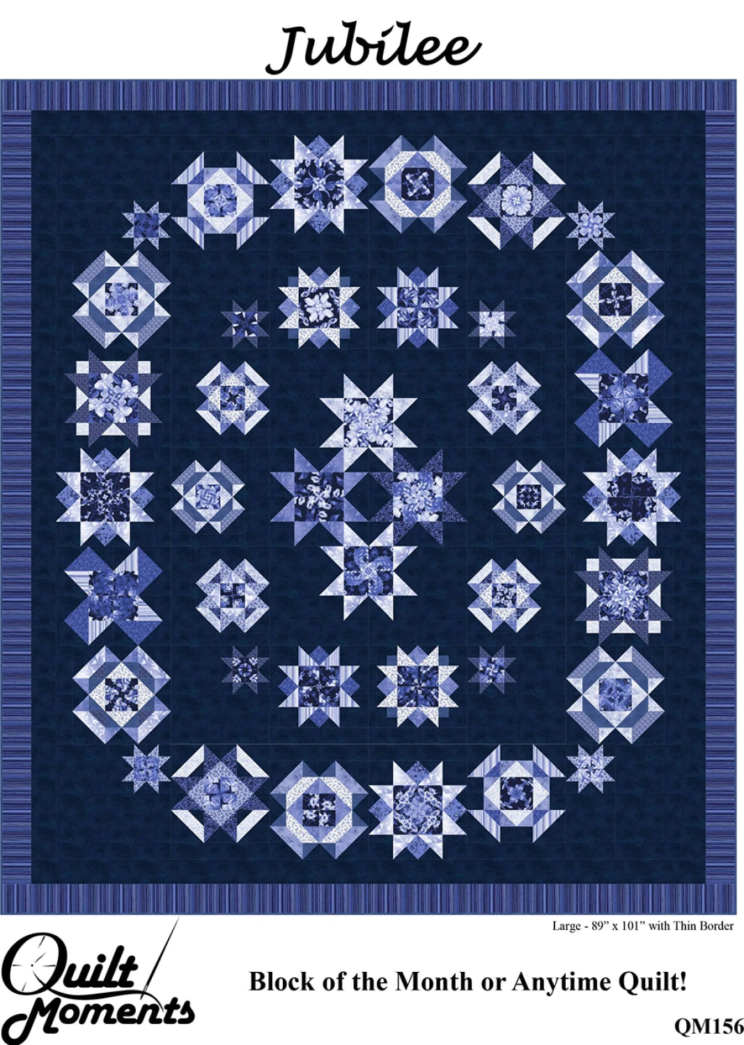 Jubilee Pattern by Marilyn Foreman of Quilt Moments