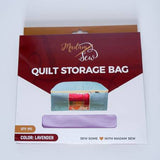 Lavender Quilt Storage Bag by Madam Sew SKU #QSB-LAV