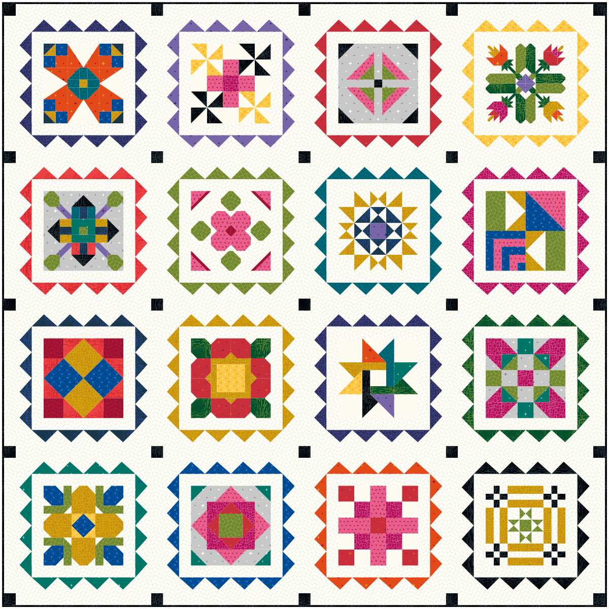 2027 Riley Blake Designs Block Challenge Quilt Kit | Weekly Sew Along